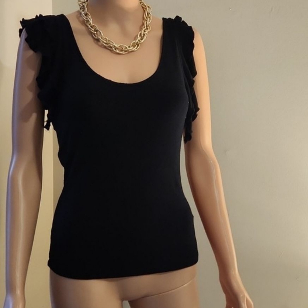Flutter-Sleeved Blouse, size medium